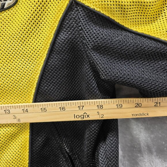 Joe Rocket Jacket Womens Medium Yellow Black Ballistic Series Mesh Motorcycle - Picture 13 of 13